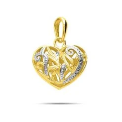 Pendentif Or Coeur Or Jaune - -Itia - P29.1