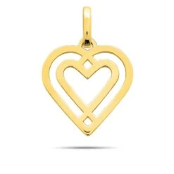 Pendentif Or Jaune Cur Ajouré Or Jaune - -Maiya - 9K20866