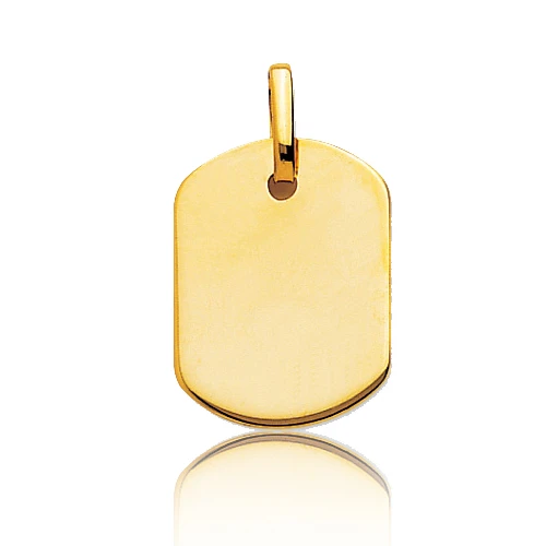 Pendentif Or Jaune Rectangulaire Or Jaune - -Tallulah - 660077