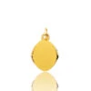 Pendentif Ovale Or Jaune Or Jaune - -Agnessa - 33615