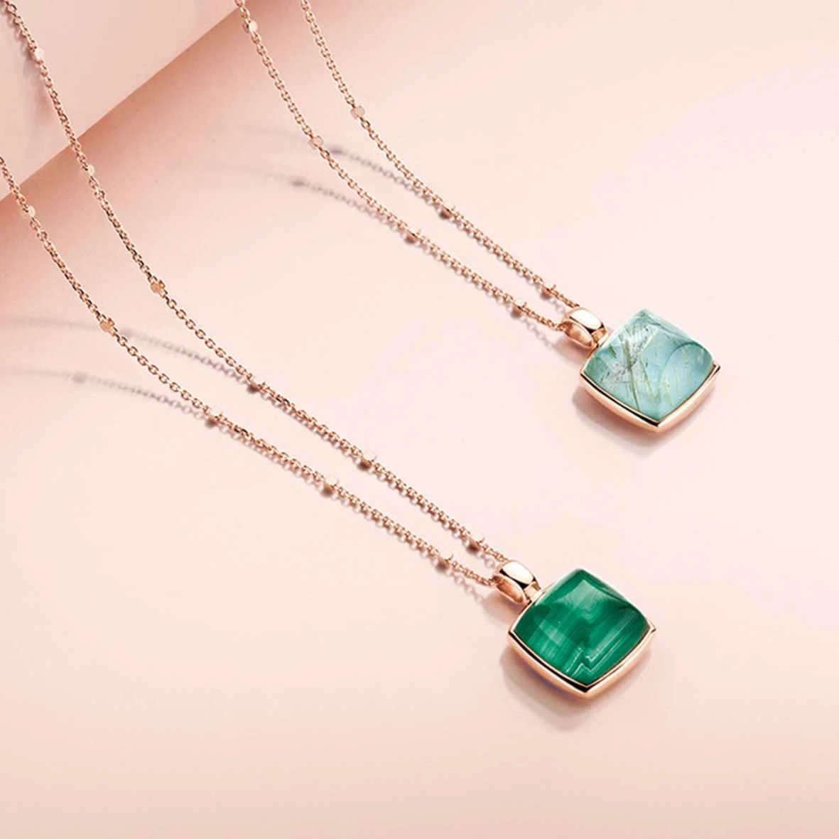 Pendentif Quartz Et Sugilite Sur Nacre One More - Pantelleria - 052797B1 – Image 4