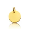Pendentif Rond Or Jaune Or Jaune - -Angélique - 660076